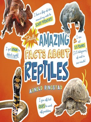 cover image of Totally Amazing Facts About Reptiles